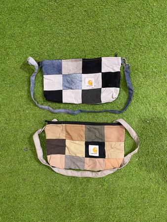 Upcycled Carhartt handbags