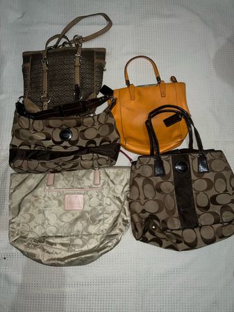 Coach hand bag