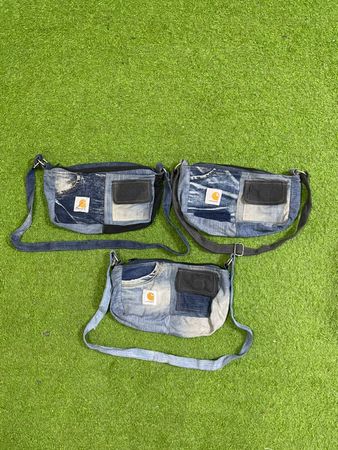 Upcycled Carhartt handbags