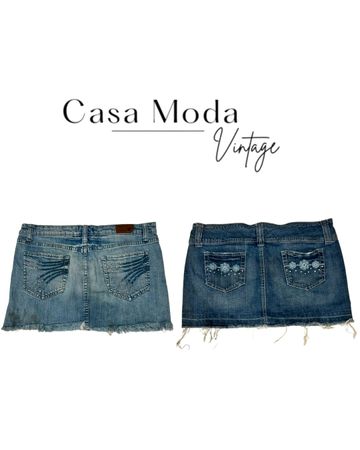 220626-2 Denim mini skirts 10 pcs