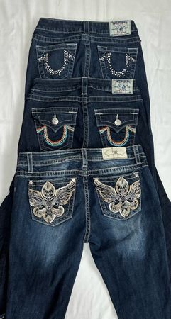 True R / Miss Me Upcycled Jeans 👖 B # 209