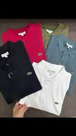 Camisetas autênticas Lacoste