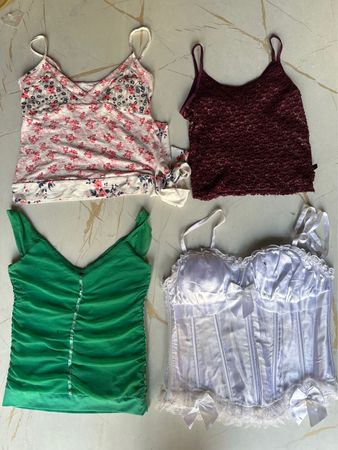 Y2K cami tops