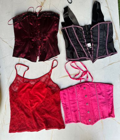 Y2K cami tops