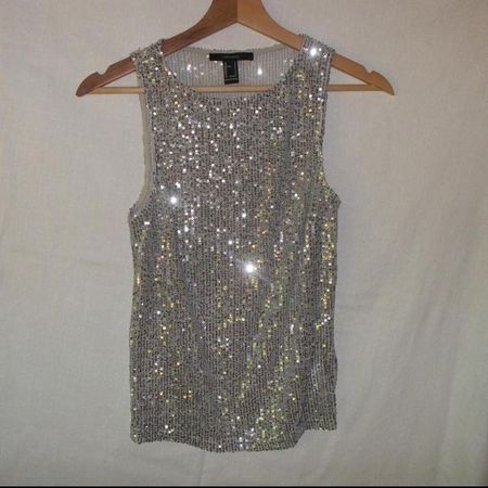 Y2K sequin tops