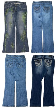 Early 2000s Popstar Flared Jeans: TT-294