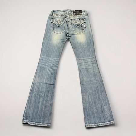 Miss me True Religion Rock Revival Flare/straight Jeans