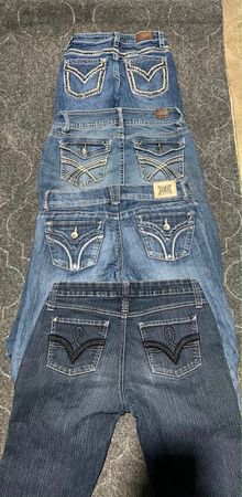 WALLFLOWER AND OTHER BRANDS FLARE BOOTCUT JEANS(F29)