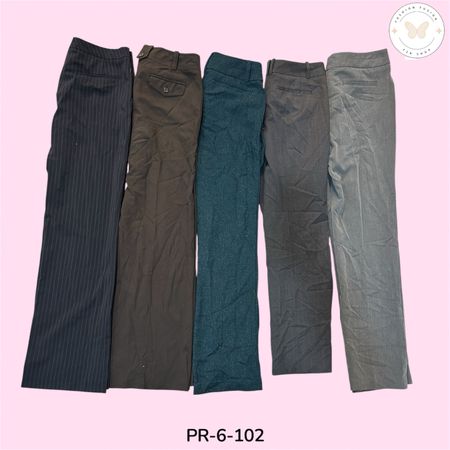 Classic Poly Pants – Lightweight Everyday Comfort (PR-6-102)