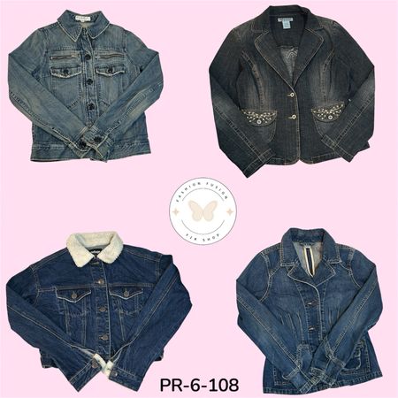 Classic Denim Jacket – Timeless Everyday Layer (PR-6-108)