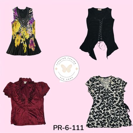 Elegant Printed Blouse – Chic Everyday Style Top (PR-6-111)