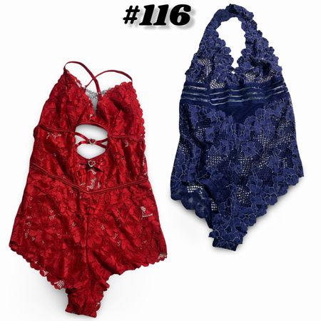 Intimate Lace Bodysuits (brands) Victoria secret & Almost Famous #116 -