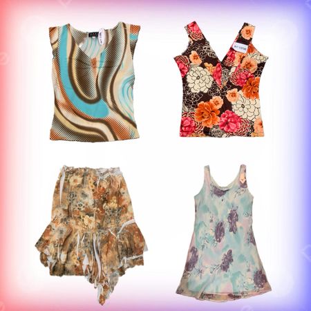 Vintage Indie Find tops ( RX-1345 )