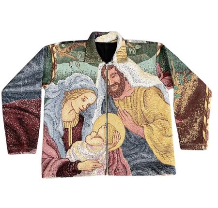 FS-101 Upcycled tapestry jacket