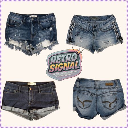 Denim Y2K sexy shorts
