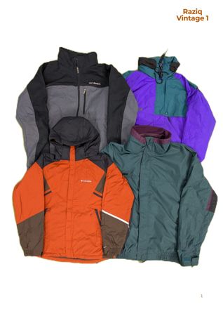 RV3946 Columbia Zipper Jackets