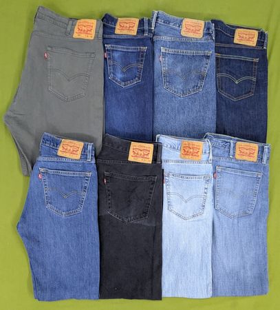 RV3947 Levi's Zipper Jeans