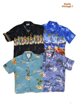 💥 RV3951 Hawaiian Men Shirts