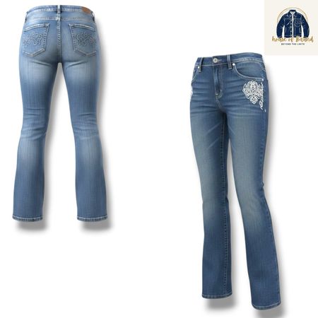 Flared jeans