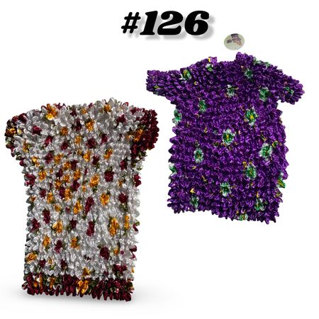 Y2k printed Bubble Top (brands) Almost Famous #126.