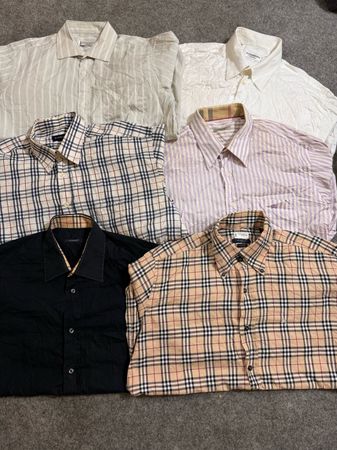 Burberry YSL Dior Button up cotton shirt