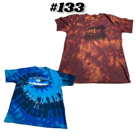 Tie Dye T-Shirts (brands) American Eagle , Royal & USA etc #133.
