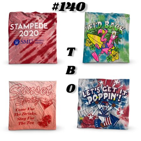 Tie Dye T-Shirts (brands) AC DC & Almost Famous etc #140.