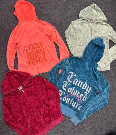 Juicy Couture Hoodie Y2K Track Jacket