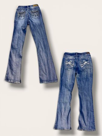 Flared jeans