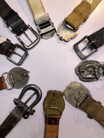 Vintage belt | Harley Davidson, Guns N Rose, Diesel, Levis, Stokerpoint, Reebok| vid 105
