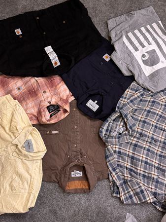 Carhartt button up shirts