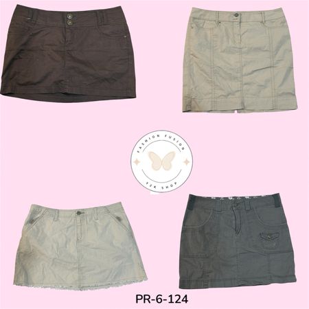 Mixed Mini Skirt Collection – Casual to Dressy Styles (PR-6-124)