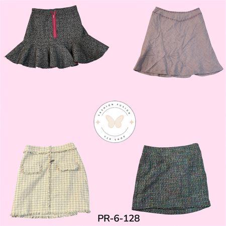 Tailored Wool Skirt – Sophisticated Smart Casual Look (PR-6-128)