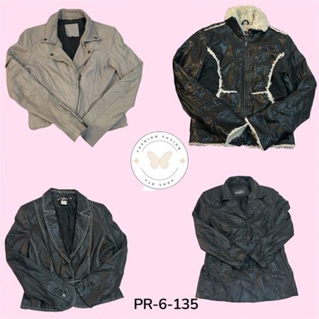 Vintage Style Leather Jacket – Bold & Rugged Fashion Staple (PR-6-135)