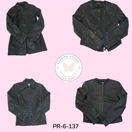 Premium Zip-Up Leather Jacket – Sleek Modern Streetwear Essential (PR-6-137)