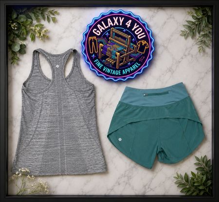 Lululemon short and tank top