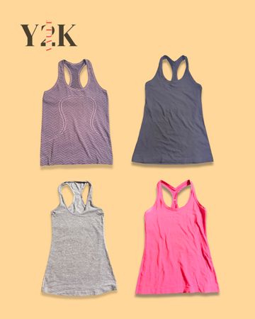 Lululemon Racerback Tank Bundle (Yv-704)