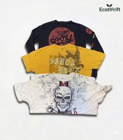 Street wear Brands T-Shirts - Southpole, Oakley, Rock Revival, Coogi, & Monster - 14 pcs