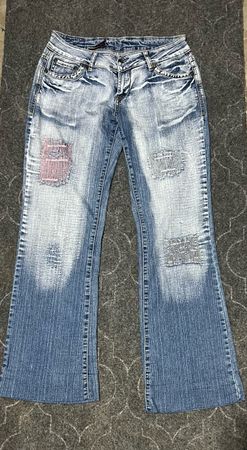 Embroidery jeans Bundle #32