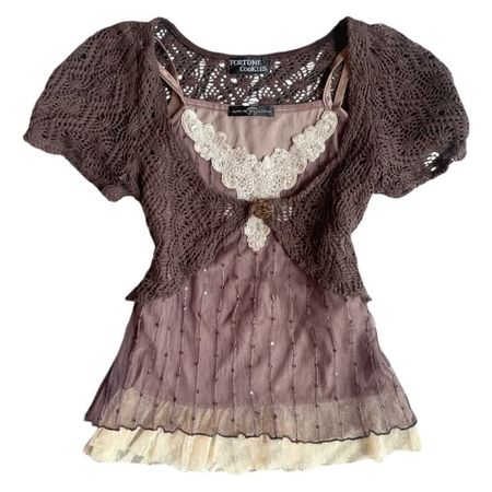 Y2K mixed tops