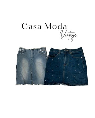 230626-16 Denim mini skirt 10 pcs