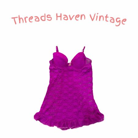 TH# 186 Vintage Baby Doll Mini Dress – Soft Girl Y2K Aesthetic