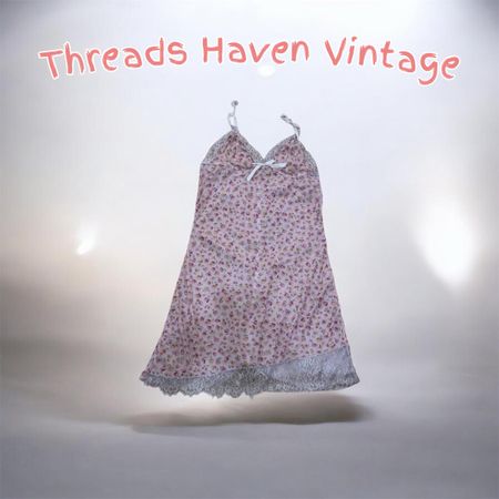 TH# 192 Y2K Mesh Lace Trim Dress – Dreamy Coquette Elegance