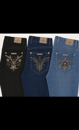 Women's Y2K Flare Jeans | Embroidered Back Pocket