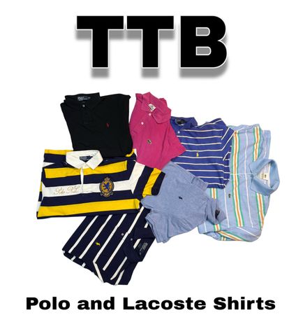 Ralph Lauren and Lacoste T.shirts