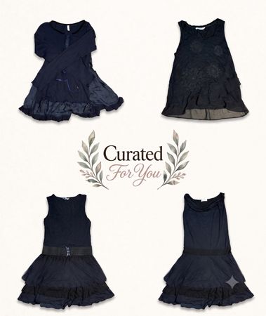 Dark Romantic Y2K Dress Bundle