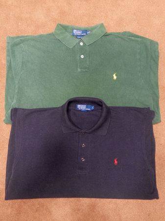 Polo Ralph lauren and Lacoste collar t shirt