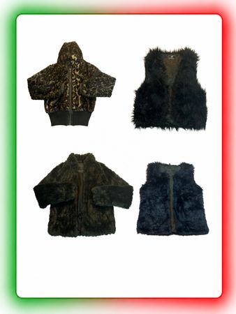 ✨ Women’s Faux Fur Jackets & Gilets Mix | Y2K | Winter Trend | Premium Bundle(FR-01)
