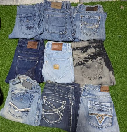 ROCK & ROLL AND OTHER MIX BRANDS JEANS (A 44)