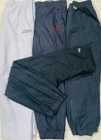 Mixed branded track pants